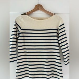 Sezane stripes tee - marinière with sequins